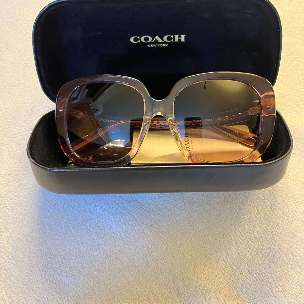 Coach Tortoise Shell Sunglasses